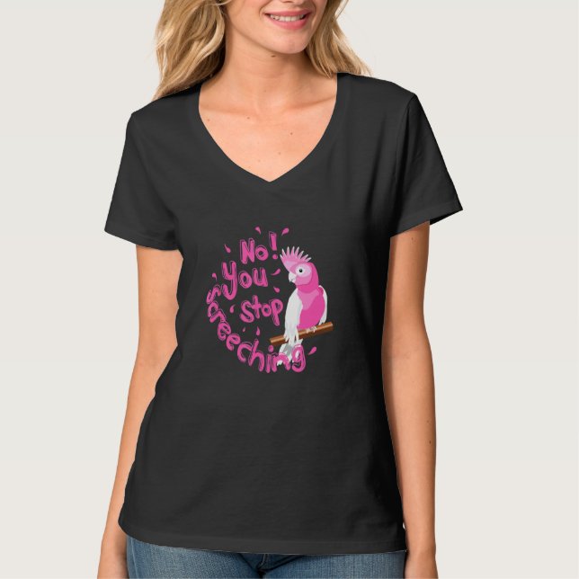 T-shirt Galah oiseau australien (Devant)