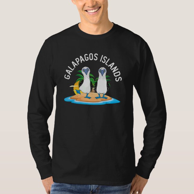 T-shirt Galapagos Islands u2013 Blue Bird Seabird (Devant)