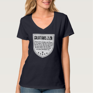 T-shirt Galates 220 Saint Paul Bible Verse Jésus Christ