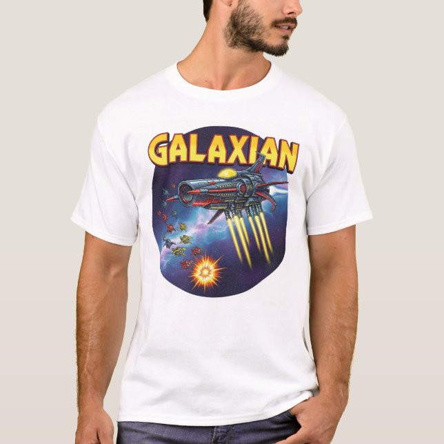 T-Shirt Galaxian (Devant)