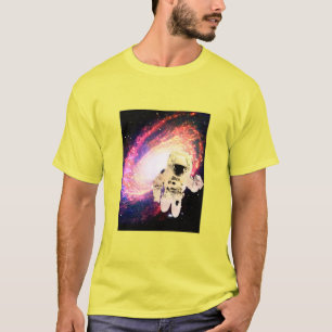 T-shirt Galaxie cool couleurs astronaute espace chemise ge