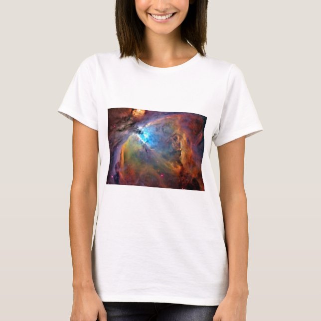 T-shirt galaxie de l'espace de nébuleuse d'Orion (Devant)