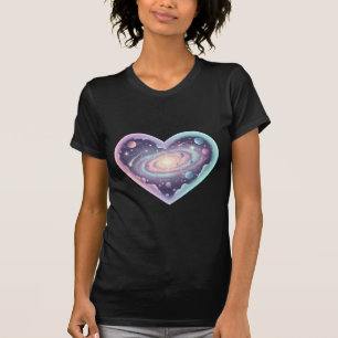 T-shirt Galaxie du cœur