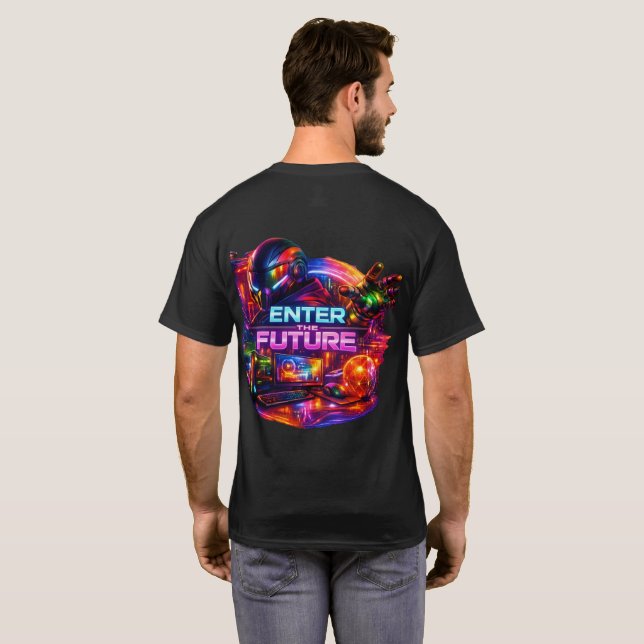 T-Shirt Galaxie du Futur (Dos entier)