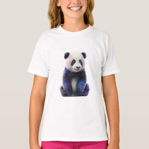 T-shirt Galaxie Espace Panda Ours Enfants Galactiques