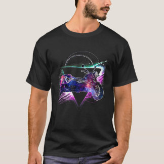 T-shirt Galaxie esthétique Sidecar Motorcycle T Chemise