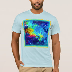 T-shirt Galaxie multicolore. Commandez dès maintenant