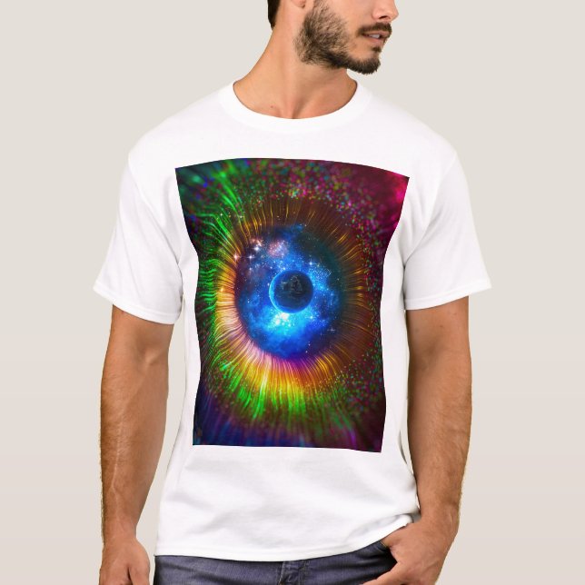 T-shirt Galaxie Rétine (Devant)