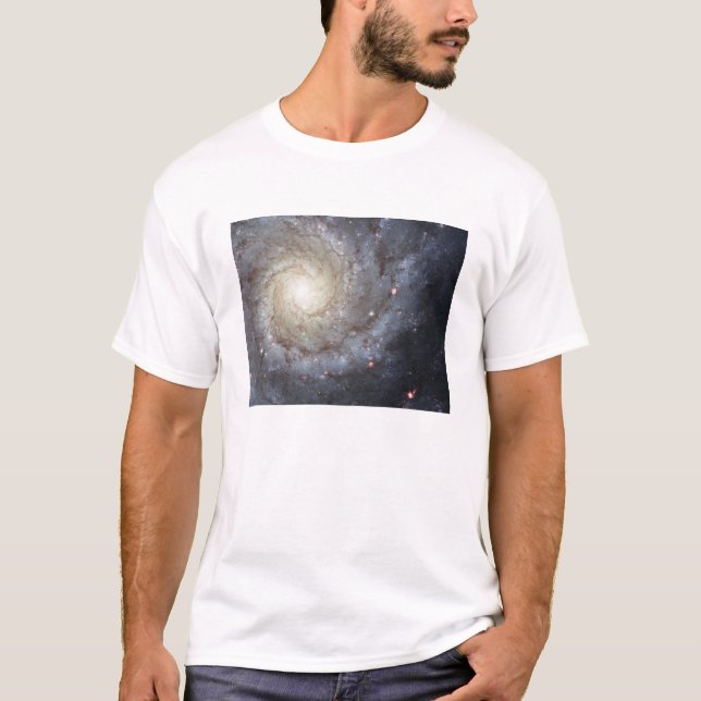 T-shirt Galaxie spirale M74 (Devant)