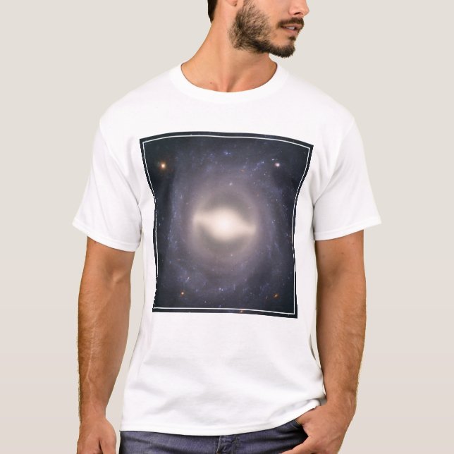 T-shirt Galaxie Spirale Ngc 1015. (Devant)