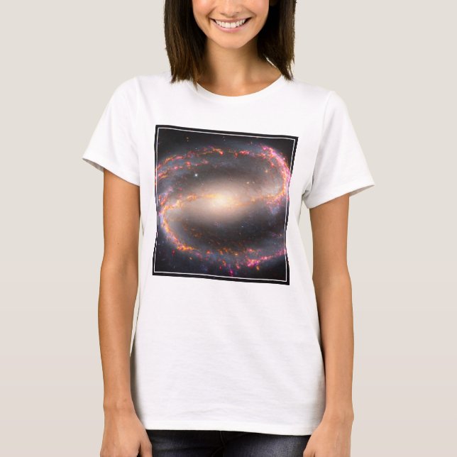 T-shirt Galaxie Spirale Ngc 1300. (Devant)