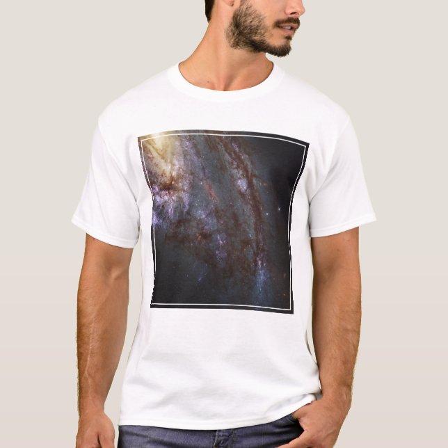 T-shirt Galaxie Spirale Ngc 3627. (Devant)