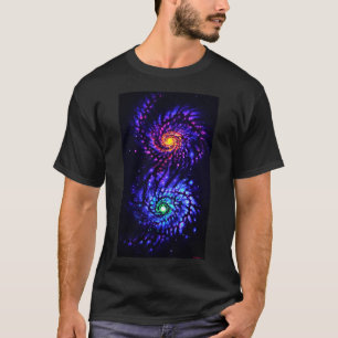 T-shirt Galaxies colorées
