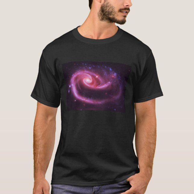 T-shirt Galaxies Rose Pâle (Devant)