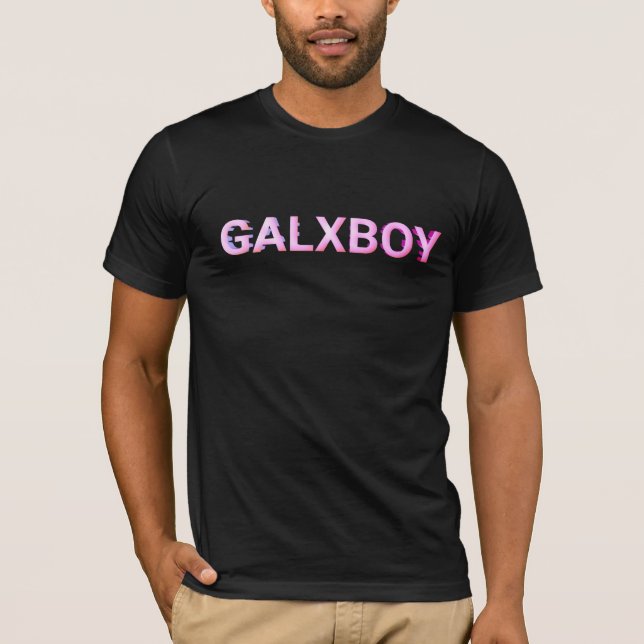 T-shirt Galaxy garçon homme mode (Devant)