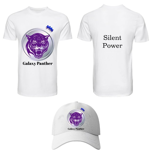 T-shirt Galaxy Panther  (Créateur téléchargé)