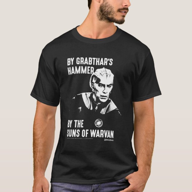 T-shirt Galaxy Quest Sir Alexandar Dane Edit (Devant)