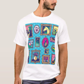 T-shirt Galerie murale : collection d'images diverses