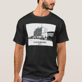 T-shirt Galesburg Illinois surdimensionné