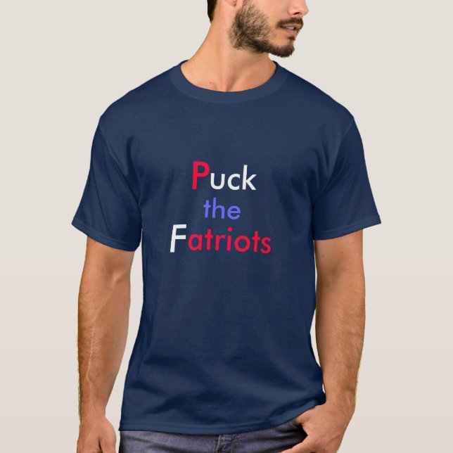 T-shirt galet les fatriots révisés (Devant)