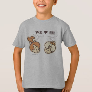 T-shirt Galets et BAMM-BAMM™ We Love