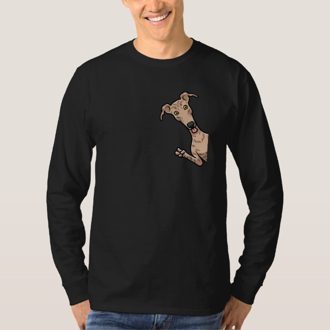 T-shirt Galgo Espanol Chien avec vélo Espagne (Devant)