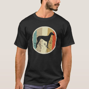 T-shirt Galgo Español espagnol Greyhound Chig Vintage Ret