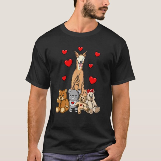 T-shirt Galgo Jouet coudé Greyhound Espanol (Devant)