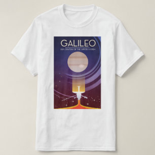 T-shirt Galilée - exploration du système de Jupiter