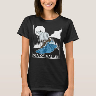T-shirt Galilee seas storms religious Christians Christian