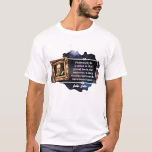 T-shirt Galilei Citation Chemise