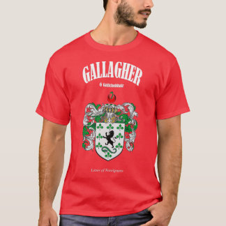 T-shirt Gallagher Family Coat of Arms Translation and Mean