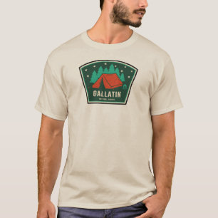 T-shirt Gallatin National Forest Camping
