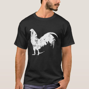 T-shirt Gallegos, Coq, Chicken Silhouette St