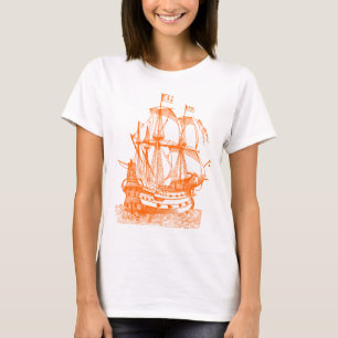 T-shirt Gallion - Orange