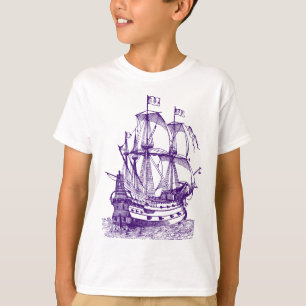 T-shirt Gallion - Violet profond