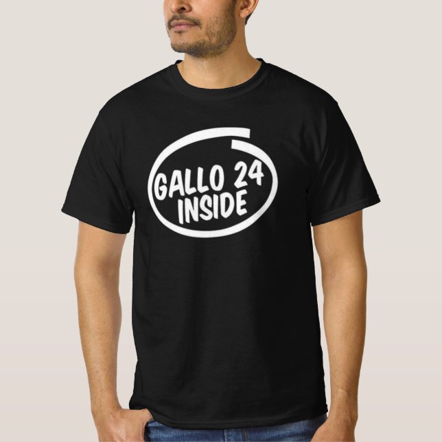 T-SHIRT GALLO 24 INSIDE (Devant)