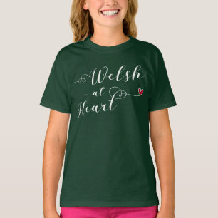 T-shirt Gallois Au Tee - shirt Du Coeur, Pays De Galles