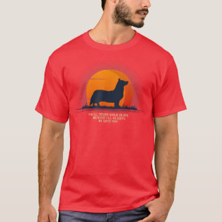 T-shirt Gallois Corgi race de chien 1500