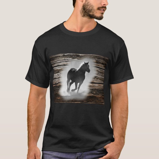 T-shirt Galloping de Wild Horse (Devant)