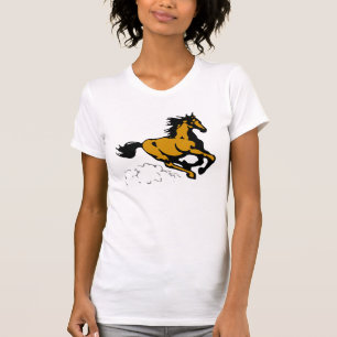 T-shirt Galloping Horse sauvage et libre