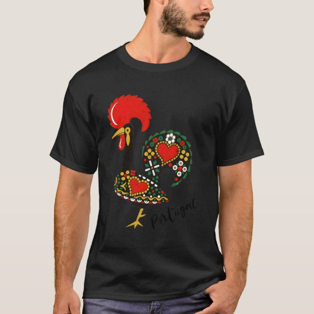 T-shirt Galo De Barcelos (Devant)