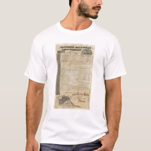 T-shirt Galveston Bay et Texas Land Company