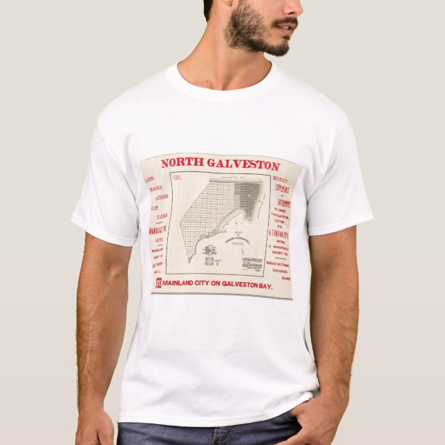 T-shirt Galveston du nord (Devant)