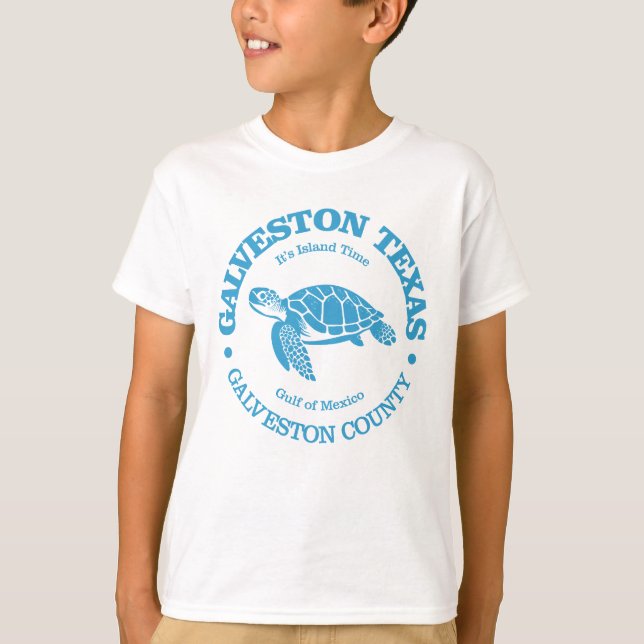 T-shirt Galveston (tortue de mer) (Devant)