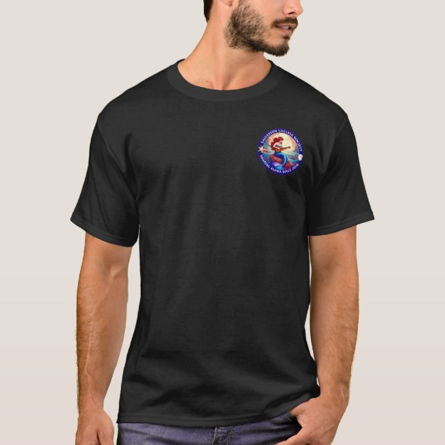T-shirt Galveston Ukulele Society GUS Men’s Mermaid SS (Devant)