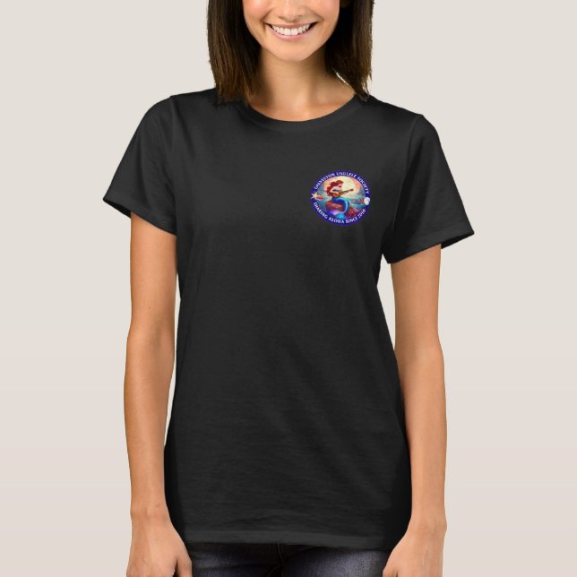 T-shirt Galveston Ukulele Society GUS Women’s Mermaid SS (Devant)