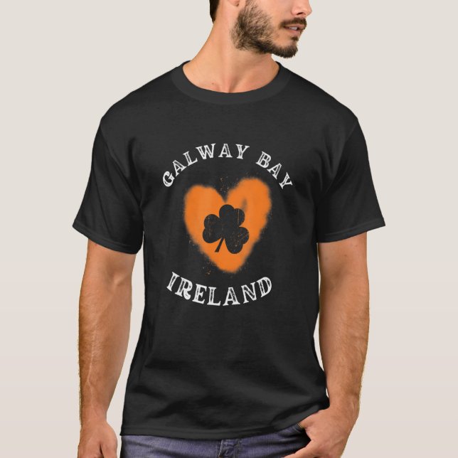 T-shirt GALWAY BAY Shamrock Football gaélique et Hurling V (Devant)