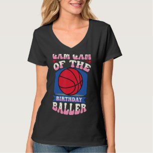T-shirt Gam Gam De L'Anniversaire Baller Basketball Thème 