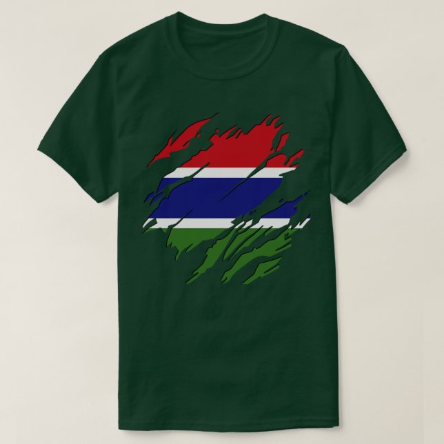 T-shirt Gambie toujours (Design devant)